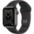 Ceas smartwatch APPLE Watch Series 6 GPS + Cellular,  44mm Stainless Steel Case with Black Sport Band, M09H3, Graphite, Watch OS,  OLED,  1.78",  GPS,  Bluetooth 5.0,  Black