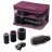 Perie cu aer Remington AS7055, 800 W,  2 viteze,  17 duze,  Negru,  Violet