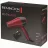 Uscator de par Remington D3080, 2000 W,  2 trepte de viteza,  Functie ionica,  Rosu,  Negru