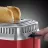 Prajitor de pâine Russell Hobbs Retro Ribbon Red,  21680-56, 1200 W,  2 felii,  6 moduri,  Control mecanic,  Rosu
