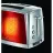 Prajitor de pâine Russell Hobbs Luna Solar Red,  23220-56, 1550 W,  2 felii,  6 moduri,  Control mecanic,  Rosu,  Inox
