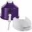 Vaporizator pentru haine Russell Hobbs Steam Genie,  25600-56, 1650 W, 25 g/min, 220 ml, Talpa inox, Violet
