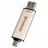 Флешка TRANSCEND JetFlash 930C Gold, 128GB, USB3.1,  Type-C