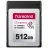 Карта памяти TRANSCEND TS512GCFE820, 512GB CFexpress 2.0 Type B, PCIe 3.0 x2,  NVMe 1.3