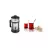 French-press Aurora AU8004, 0.6 l,  Sticla,  Plastic,  Negru