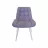 Scaun Nowy Styl NICOLE HN SORO 65, Placaj,  Metal,  Spuma poliuretanica,  Stofa,  Violet, 80 x 52 x 45