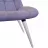 Scaun Nowy Styl NICOLE HN SORO 65, Placaj,  Metal,  Spuma poliuretanica,  Stofa,  Violet, 80 x 52 x 45