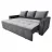 Canapea DP PARMA Catifea Light Grey, Cadrul din lemn-placa,  Grinda de lemn,  Stofa,  230 x 110 x 82 cm,  190 x 160 cm