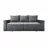 Canapea DP PARMA Catifea Dark Grey, Cadrul din lemn-placa,  Grinda de lemn,  Stofa  230 x 110 x 82 cm