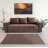 Canapea DP PARMA Catifea Brown, Cadrul din lemn-placa,  Grinda de lemn,  Stofa,  230 x 110 x 82 cm