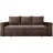 Canapea DP PARMA Catifea Brown, Cadrul din lemn-placa,  Grinda de lemn,  Stofa,  230 x 110 x 82 cm