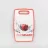 Placa de tocat Maestro Mr-1687, 20 x 30 x 1.2 cm,  Plastic,  Alb,  Rosu,  Verde