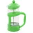 French-press Maestro Mr-1665-1000, 1 l,  Plastic,  Sticla termorezistenta,  Verde,  Portocaliu,  Rosu