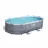 Bazin cu cadru metalic BESTWAY 56448BW Power Steel Oval, 10949 l, 488 x 305 x 107 cm, 6-12, 12+, adulti