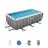 Bazin cu cadru metalic BESTWAY 56722BW Power Steel, 8124 l, 412 x 201 x 122 cm, 6-12, 12+, adulti