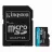 Card de memorie KINGSTON Canvas Go! Plus SDCG3/256GB, MicroSD 256GB, Class10,  UHS-I,  U3,  V30