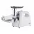 Masina de tocat carne Ardesto MGL-2050R, 1800 W,  2 kg, min,  Revers,  Kebbe,  Carnaciori,  Suc de rosii ,  Alb