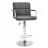 Стул DP SB-042~Grey, Хромированный металл,  Искусственная кожа,  Серый, 43 x 109 x 68