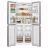 Frigider BEKO GNO4031GS, 421 l,  No Frost,  Congelare rapida,  Display,  180 cm,  Gri inchis, A+