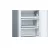 Frigider BOSCH KGN33NL206, 306 l,  No Frost,  Congelare rapida,  Display,  176 cm,  Inox, A+