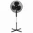 Ventilator SCARLETT SC-SF111RC09, Pe podea,  40 W,  3 viteze,  Negru