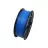 Filament GEMBIRD PLA 1.75 mm,   Fluorescent Blue Filament,  1 kg,  3DP-PLA1.75-01-FB