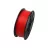 Filament GEMBIRD PLA 1.75 mm,   Fluorescent Red Filament,  1 kg,  3DP-PLA1.75-01-FR