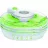 Uscator de fructe MPM MSG-06, 400 W,  6 sectiuni,  Plastic,  Verde,  Alb