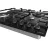 Варочная газовая панель GORENJE GTW 641 EB, 4 конфорки,  Конфорка Wok,  Закаленное стекло,  Электроподжиг,  Белый, Черный