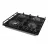 Варочная газовая панель GORENJE GTW 641 EB, 4 конфорки,  Конфорка Wok,  Закаленное стекло,  Электроподжиг,  Белый, Черный