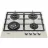 Plita incorporabila cu gaz WHIRLPOOL GOFL 629/S HOB WP, 4 arzatoare,  Arzator Wok,  Sticla calita,  Aprindere electrica