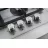 Варочная газовая панель Whirlpool GOFL 629/S HOB WP, 4 конфорки,  Конфорка Wok,  Закаленное стекло,  Электроподжиг