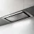 Hota Elica HIDDEN IX/A/90, 1200 m³/h,  1 motor,  72.3 cm,  Filtru din aluminiu absorbant de grasimi,  Inox, Negru