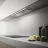 Hota Elica HIDDEN IX/A/90, 1200 m³/h,  1 motor,  72.3 cm,  Filtru din aluminiu absorbant de grasimi,  Inox, Negru