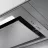 Hota Elica HIDDEN IX/A/90, 1200 m³/h,  1 motor,  72.3 cm,  Filtru din aluminiu absorbant de grasimi,  Inox, Negru