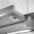 Hota Elica ELITE 14 LUX GRIX/A/90, 650 m³/ h,  1 motor,  90 cm,  Filtru din aluminiu absorbant de grasimi,  Inox