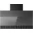 Hota Elica SUPER PLAT GR/F/80, 1200 m³/h,  1 motor,  80 cm,  Filtru din aluminiu absorbant de grasimi,  Oglinda negru