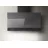 Hota Elica SUPER PLAT GR/F/80, 1200 m³/h,  1 motor,  80 cm,  Filtru din aluminiu absorbant de grasimi,  Oglinda negru