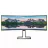 Monitor PHILIPS 498P9, 48.8 5120x1440, Сurved VA HDMI DP SPK