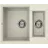 Мойка Elleci EASY 150, Врезная,  Искусственный гранит,  Bianco Antica, LGY15062