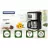 Aparat de cafea Heinner HCM-D915, Prin picurare, 1.5 l, 900 W, Argintiu