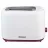 Prajitor de pâine Heinner TP-750BG, 750 W,  2 felii,  6 moduri,  Control mecanic,  Alb,  Violet