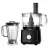 Robot de bucatarie Heinner HFP-750BK, 750 W,  1.2 l,  1.8 l,  2 viteze,  Impuls,  Blender,  Mixer,  Tocator,  Feliere,  Razatoare,  Negru