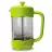 French-press Maestro Mr-1669-1000, 1 l,  Plastic,  Sticla termorezistenta,  Violet,  Verde,  Galben