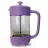 French-press Maestro Mr-1669-1000, 1 l,  Plastic,  Sticla termorezistenta,  Violet,  Verde,  Galben