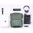 Rucsac laptop Remax Double 566 Black/Green, 15.6