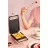 Aparat pentru sandwich-uri Xiaomi Deerma MZ10, 600 W,  Placi antiaderente,  Indicator functionare,  Roz