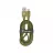 Кабель HELMET Helmet Cable USB to Lightning Kevlar Flat 1m,  Camo