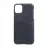 Husa HELMET CASE LEATHER IPHONE 11 PRO MAX  WITH POCKET,  BLUE, 6.5"
