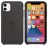 Husa HELMET Helmet Case Liquid Silicone iPhone 11,  Black, 6.1"